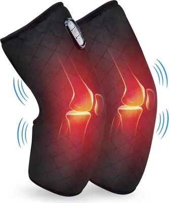 Produktbild von Wärmende Kniebandage mit Massage und Vibration - Effektive Entspannung für Muskeln und Gelenke