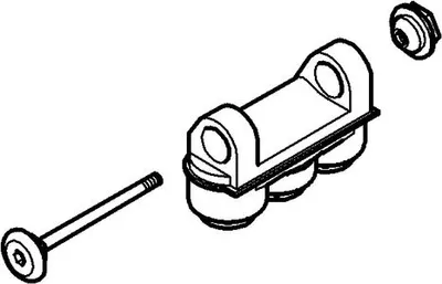 Produktbild von Grohe Talentofill Zulaufteil für Wannenfüll-, Ab- und Überlaufgarnitur chrom - 29009000