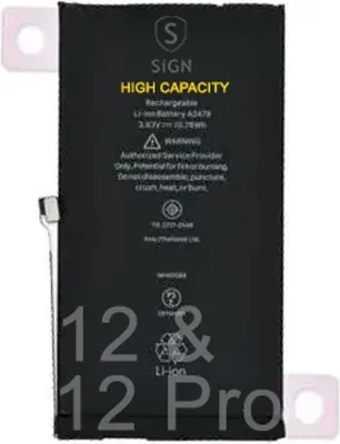 Image de Batterie haute capacité pour iPhone 12 et 12 Pro - 3 240 mAh