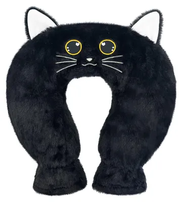 Imagen del producto de Bolsa de agua caliente de felpa, 1 litro, con forma de gato , ideal para los días fríos