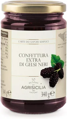 Produktbild von Brombeermarmelade aus Sizilien 360g - Agrisicilia