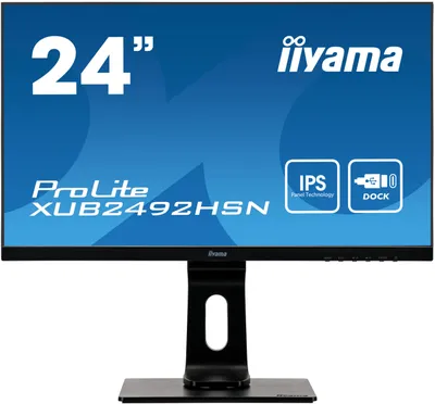Produktbild von iiyama ProLite XUB2492HSN-B1 Computerbildschirm 60,5 cm (23.8 Zoll) 1920 x 1080 Pixel Full HD LED Schwarz