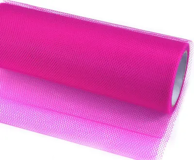 Immagine prodotto di Tessuto tulle Luna fucsia 9 m x 30 cm