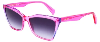 Image de Liu Jo LJ796S Fuchsia/bleu 58/15/140 Lunettes de soleil pour femme