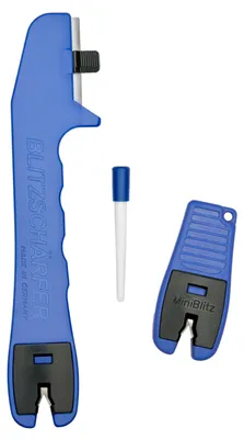 3-teiliges Messerschärfset – Handgeführter Keramik-Schärfer