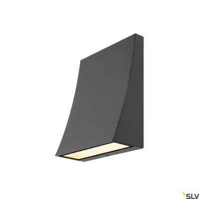 Immagine prodotto di Delwa Applique LED Wide antracite IP44 10W