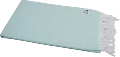 Produktbild von Hamamtuch Pestemal Saunatuch "Fisch Style" einfarbig mint