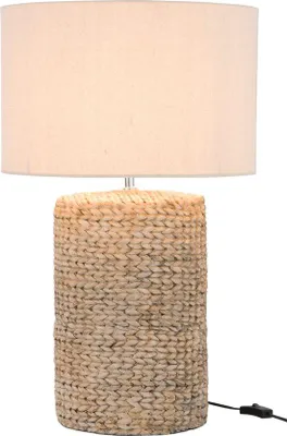 Zdjęcie produktu dla Lampa LED Dik Vlecht – beton/katunatex – naturalna – duża