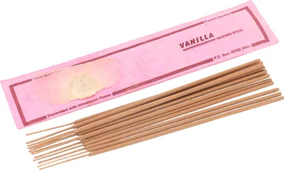 Produktbild von Handmade Räucherstäbchen aus Nepal, Himalayan Flower Incense - Vanilla, 22,5*5*0,3 cm, Räucherstäbchen aus Tibet, Nepal