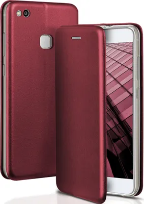 Produktbild von BUSINESS-Case für Huawei P10 Lite, Farbe:Burgund - Red