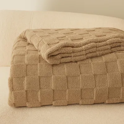 Zdjęcie produktu dla Koc polarowy 150x200 cm, 290 GSM, na sofę