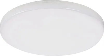 Obrázek produktu pro Kruhový LED stropní svítidlo Duno Pro, bílé, 24 W, neutrální bílá, 2400 lm, plast, rozměry: 4,5 × 28 × 28 cm, IP54, Miledo