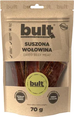 Zdjęcie produktu dla Naturalny Gryzak Dla Psa Przysmaki Bult Suszona Wołowina 70G