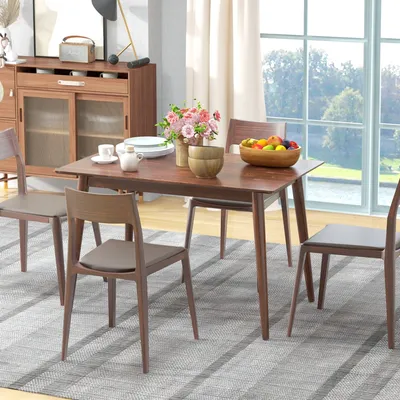 Obrázek produktu pro Jídelní stůl - Stůl - Kuchyňský stůl - Dřevěný stůl - Dřevěný jídelní stůl - 120x75x76 cm