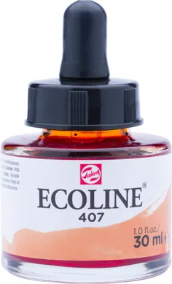 Immagine prodotto di Ecoline Bottiglia di acquerello liquido 30 ml Ocra scuro 407
