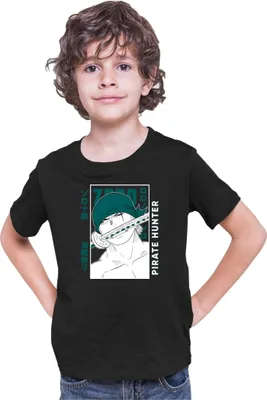 Immagine prodotto di Maglietta per bambini Japan Anime Manga One Manga Piece Anime Zoro 02 Zoro Swords, 12-13 Jahr - 152 , Noir
