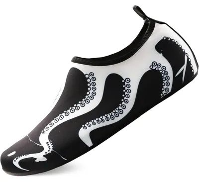 Produktbild von Wasserschuhe Badeschuhe Aquaschuhe Schnelltrocknend Anti-Rutsch Gr.36-46 Weiß