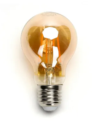 A single Edison-style LED light bulb is shown against a white background.
