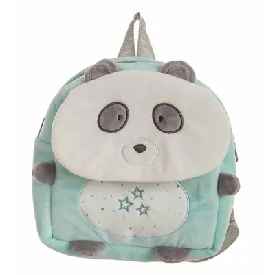 Obrázek produktu pro Dětský batoh Panda 26 x 22 cm Modrý
