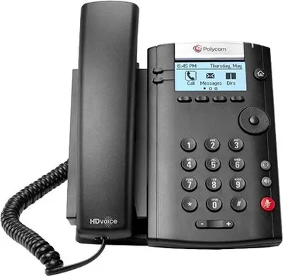 Produktbild von Polycom VVX 201 - VoIP-Telefon - SIP, SDP - 2 Leitungen