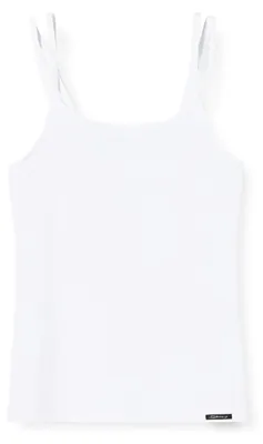 Immagine prodotto di Maglietta a spalline in cotone, modello "Essentials" per bambine, marca Skiny, taglia 164.