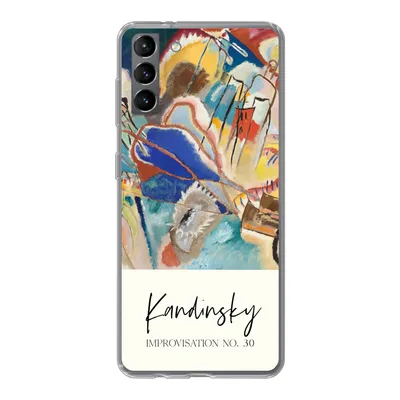 Produktbild von MuchoWow® Handyhülle Schutzhülle Hülle für Samsung Galaxy S21 Plus Improvisation Nr. 30 - Wassily Kandinsky - Kunst Silikon Softcase Handy Hülle - Handy-Tasche