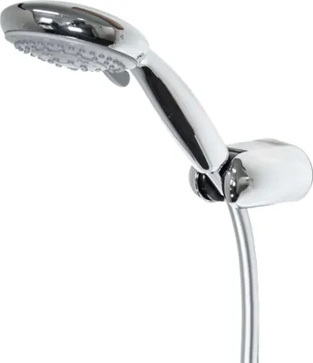 Produktbild von tecuro Wannenset ew-easy-100 - mit 5 Funktionen Handbrause, Brauseschlauch 125 cm, Wandhalter 5-fach verstellbar