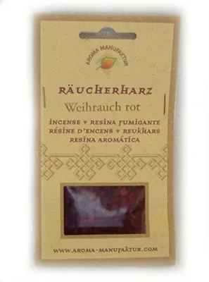 Produktbild von Räucherwerk, roter Weihrauch, 30 g