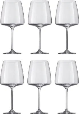 Produktbild von Schott Zwiesel 120595 Sensa Rotweinglas, 710 ml, Kristallglas, klar (6 Stück)
