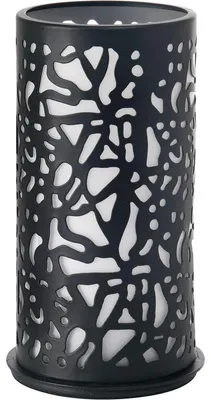 Produktbild von 4x Kerzenhalter Twist 140 x Ø 75 mm Schwarz