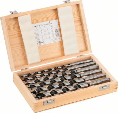 Image de Coffret de 6 mèches simples spirales 235mm - BOSCH - 2607019322