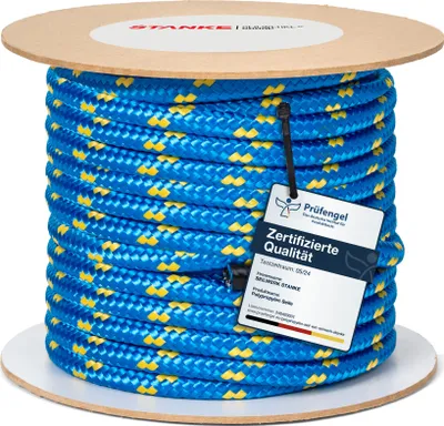 Image de Seilwerk STANKE Corde polypropylène noir 3mm 100m - Ficelle jardin pour attacher les tomates - Corde extérieur de camping - Cordelette résistante aux UV