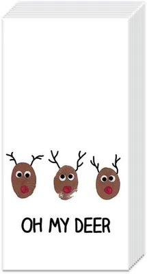 Image de Mouchoirs en papier OH MY DEER crème, IHR