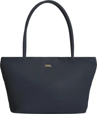 Obrázok produktu pre Tommy Hilfiger, dámska kabelka typu "tote bag", materiál: nylon, farba: čierna, veľkosť: veľká, balenie: 1 ks