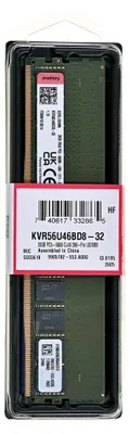 Immagine prodotto di Kingston Technology ValueRAM KVR56U46BD8-32 memoria 32 GB 1 x 32 GB DDR5 5600 MHz