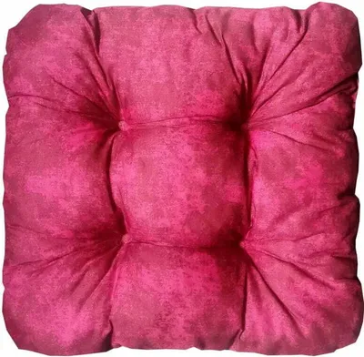 Produktbild von Garten-Outdoor-Kissen für Stühle Burgunderrot 42x42cm