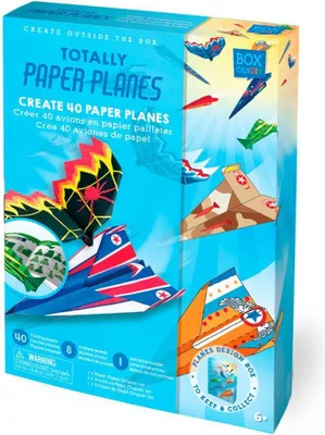 Produktbild von BOX CANDIY Papierflieger-Kunstset