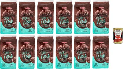 Produktbild von 12x DALCOLLE COUR DI LUNA Mit Schokoladencreme gefüllte Croissants 250 GR+ Italian Gourmet polpa 400g