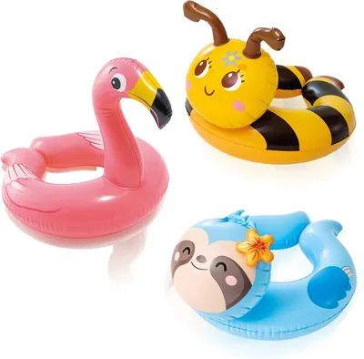 Imagen del producto de Flotador inflable de unicornio, de PVC, para niños, juguete para la piscina