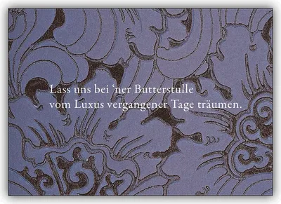 Produktbild von 5er Set Einladungskarten um vom gestrigen träumen