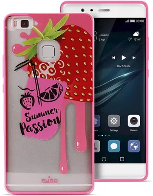 Obrázek produktu pro Kryt Crystal Cover Strawberry pro Huawei P9 Lite