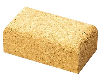 Immagine prodotto di wolfcraft 1 blocco di levigatura manuale in sughero 123 x 67 x 45