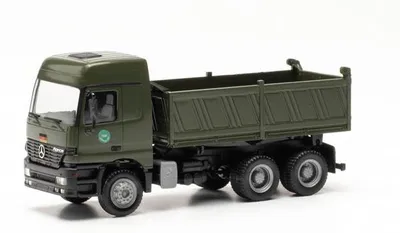 Produktbild von Herpa LKW MB Actros L Baukipper Bundeswehr Auslandseinsatz 747004