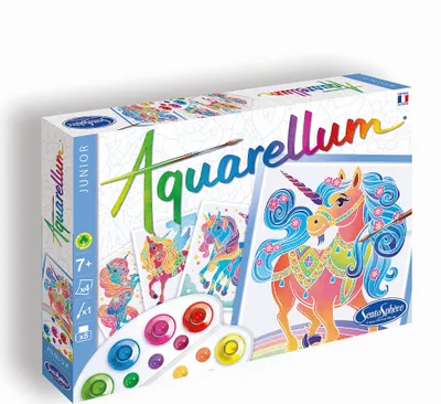 Produktbild von Sentosphere - Aquarellum Junior Einhörner