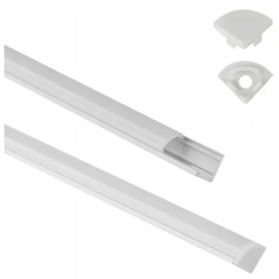 Obrázok produktu pre Ecolight EC20863, profil pre LED pásky, biela farba, 2 metre