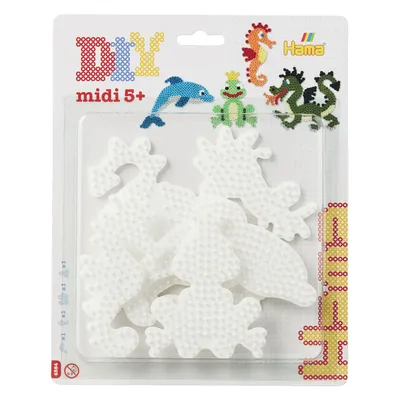 Image de Hama Midi Table à repasser - Animaux, 4pcs.