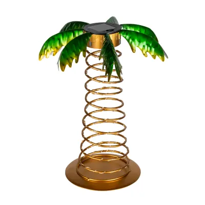 Produktbild von LED Solar Palme  mit 20 warmweissen LEDs 70487