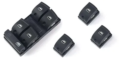 Fensterheber Schalter Taster 4-Türer SET für Audi A3 S3 8P / A6 S6 4F C6 / Q7 4L – Produktansicht