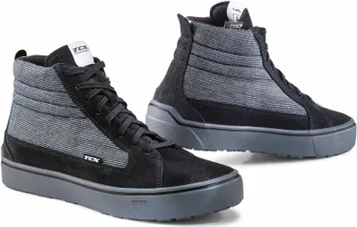 Produktbild von TCX Street 3 Tex Wasserdichte Motorradschuhe, schwarz/grau, 40