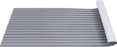Image de Tapis de sol en mousse EVA teck, antidérapant, imperméable, autocollant, GRIS